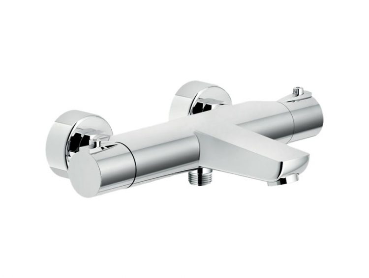 Thermostatic bath mixer tap